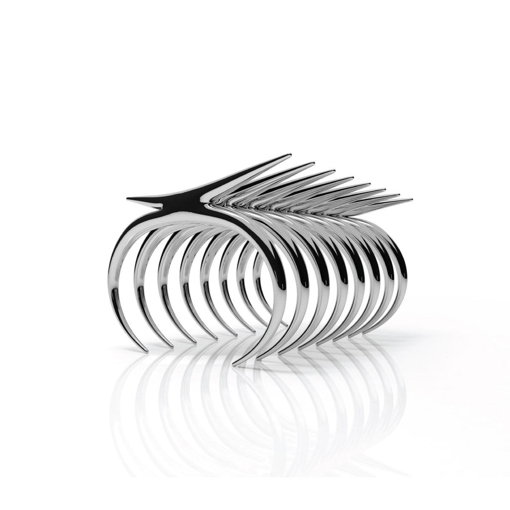 The CALATRAVA Cuff | 14k Solid White Gold