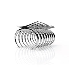 The CALATRAVA Cuff | 14k Solid White Gold
