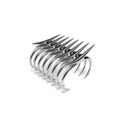 The CALATRAVA Cuff | 14k Solid White Gold