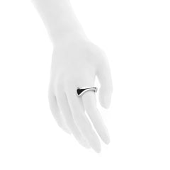 The FLOW Ring | 14k Solid White Gold