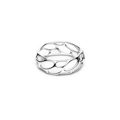 The HIVE Ring | Slim | Platinum Sterling