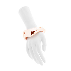 The FLOW Bangle | 14k Solid Rose Gold