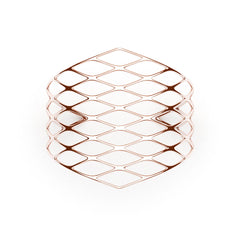 The GRID Cuff | VOGUE | 14k Rose Gold Sterling