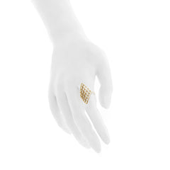 The GRID Ring | VOGUE | 14k Gold Sterling