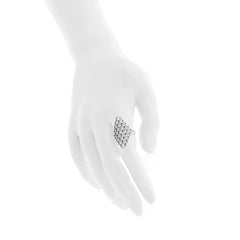 The HIVE Ring | VOGUE | Platinum Sterling