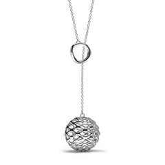 The GRID Lariat Set | Platinum Sterling