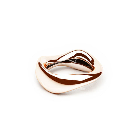 The FLOW Ring | 14k Solid Rose Gold