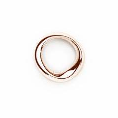 The FLOW Ring | 14k Solid Rose Gold