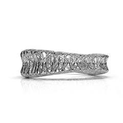 The HERZOG Bangle | 14k Solid White Gold