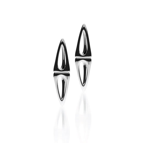 The LIEBESKIND Earrings | 14k Solid White Gold