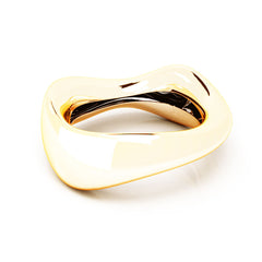 The FLOW Bangle | 14k Solid Gold