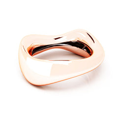 The FLOW Bangle | 14k Solid Rose Gold