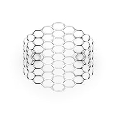 The HIVE Cuff | VOGUE | Platinum Sterling