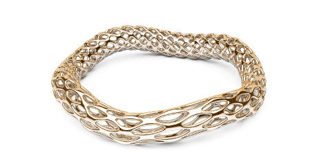 DOUBLE WAVE BANGLES HIVE & GRID STATEMENTS BRACELETS